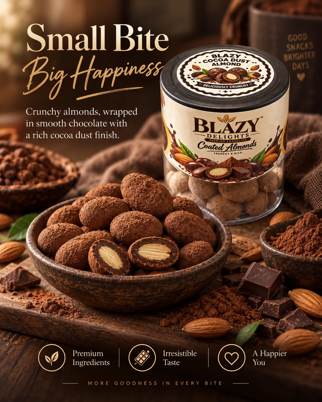 Cocoa Dust Almond