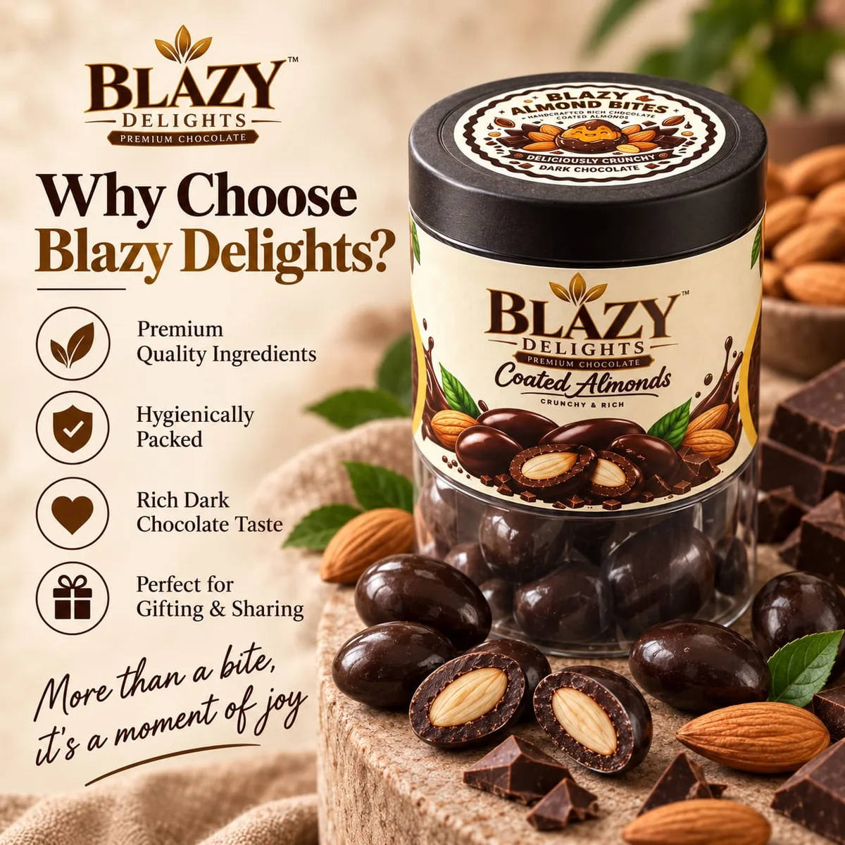 Dark Chocodip Almond 3