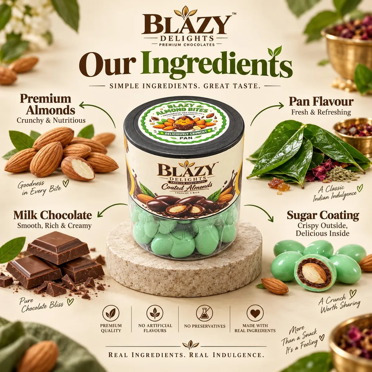 Pan Gulkand Almond 2