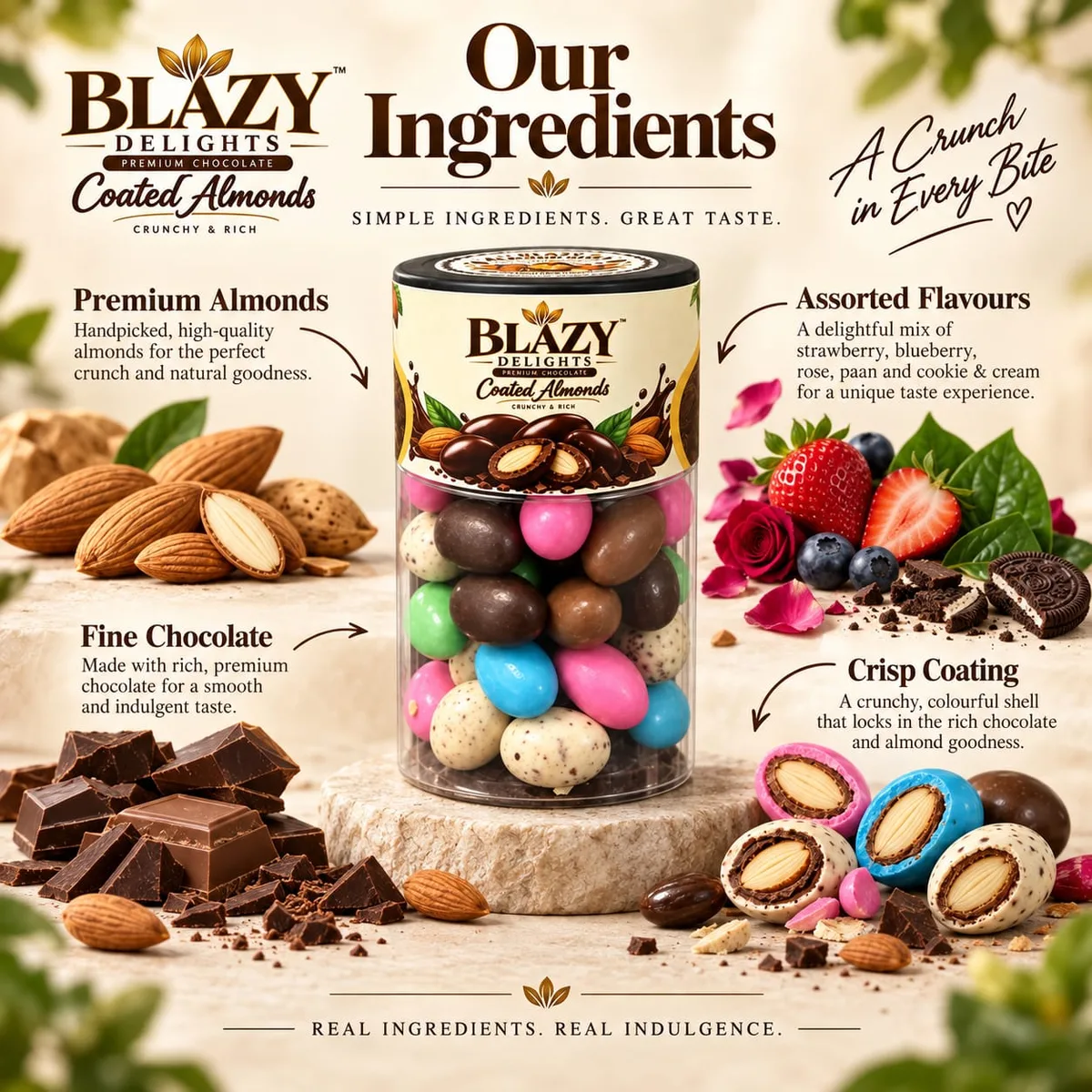 Mixed Flavors Almond 2