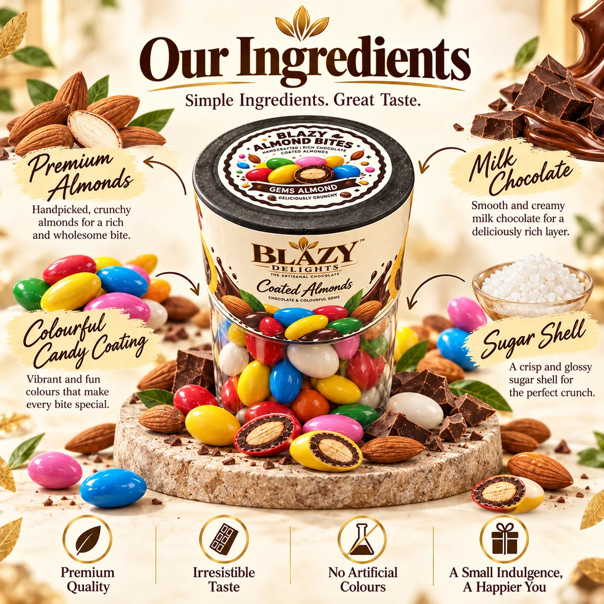 Gems Almond 2
