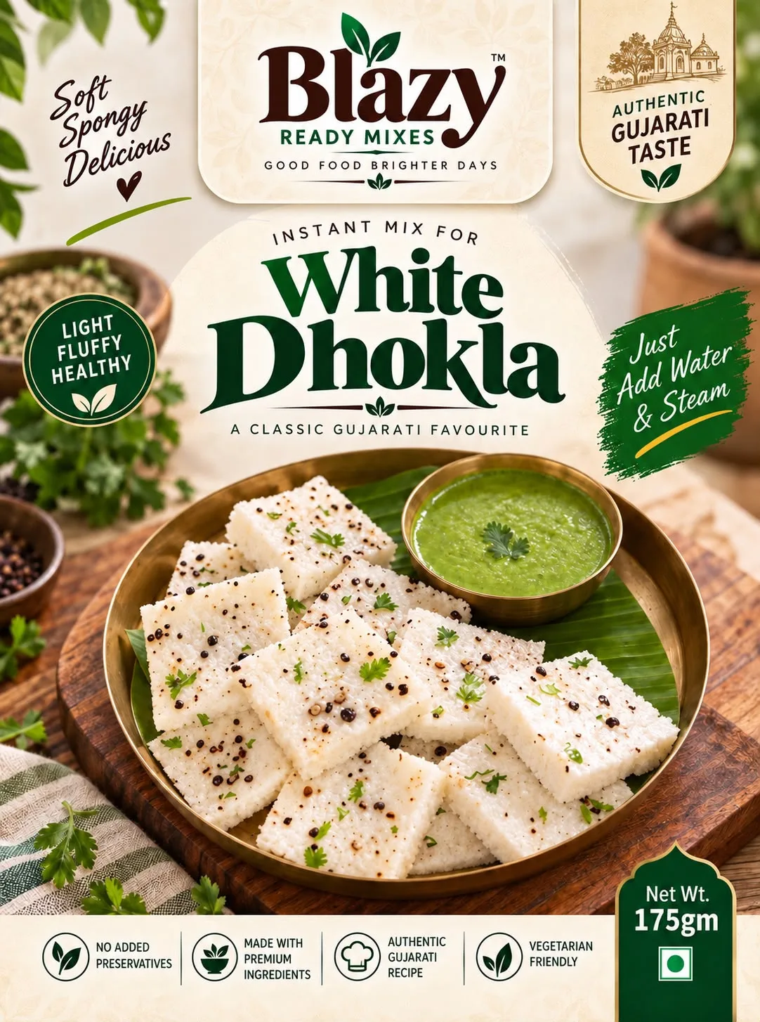 White Dhokla