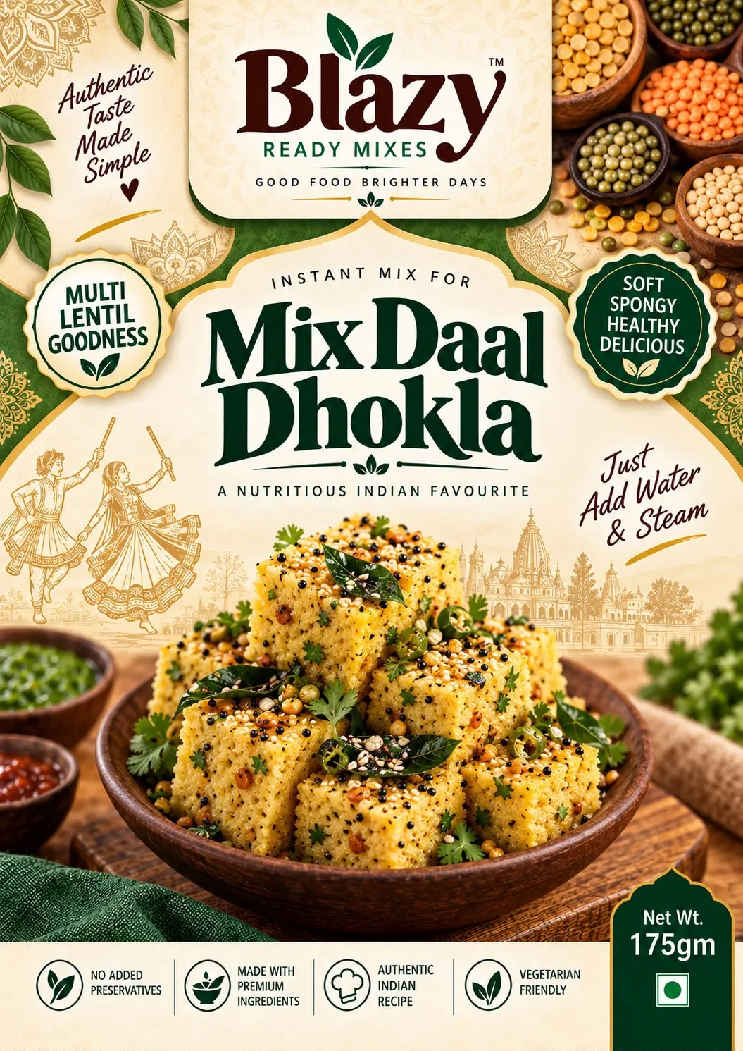 Mix Dal Dhokla